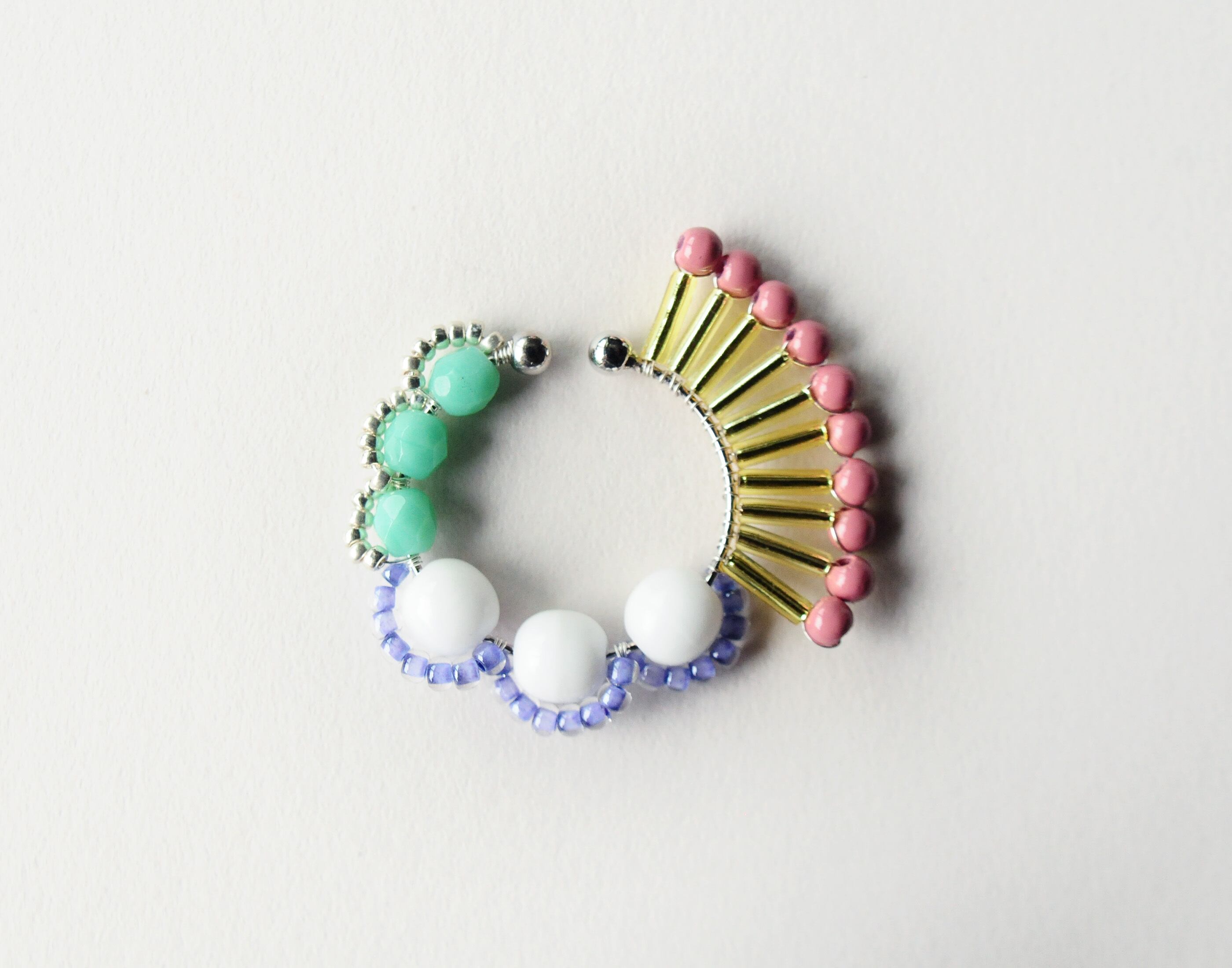 ＜Rollo～イロヅクビジュー～＞イヤーカフ『 ハミングバード/hummingbird 』<Q>