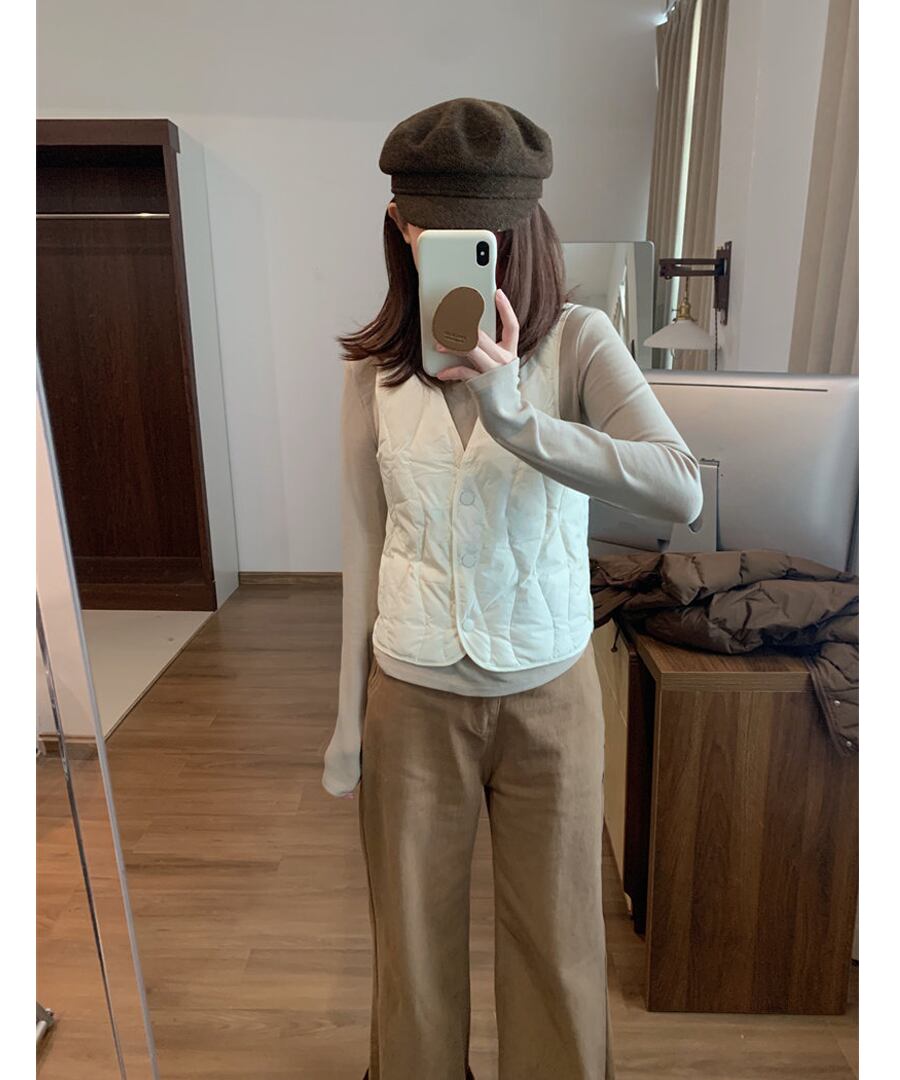 ダウンベスト【a-50179】