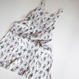 USA flower print lib dress