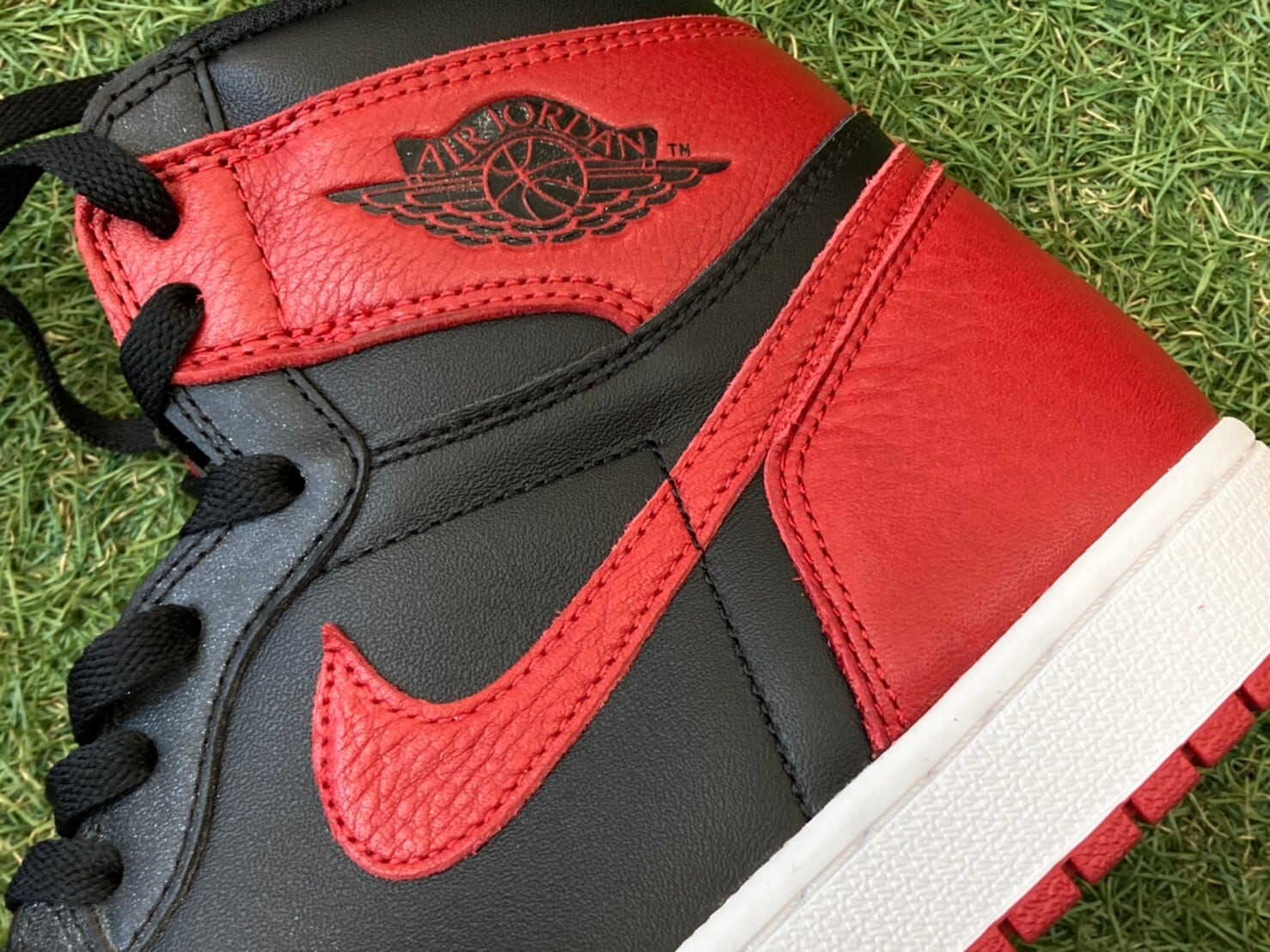NIKE AIR JORDAN 1 RETRO HIGH OG BRED BANNED 28.5cm 555088-001 