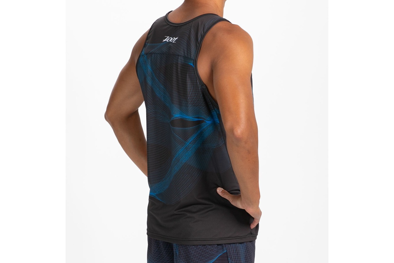MEN'S RUN SINGLET  (Vanish) タンクトップ　シングレット　アスリート専用 ZMR11091