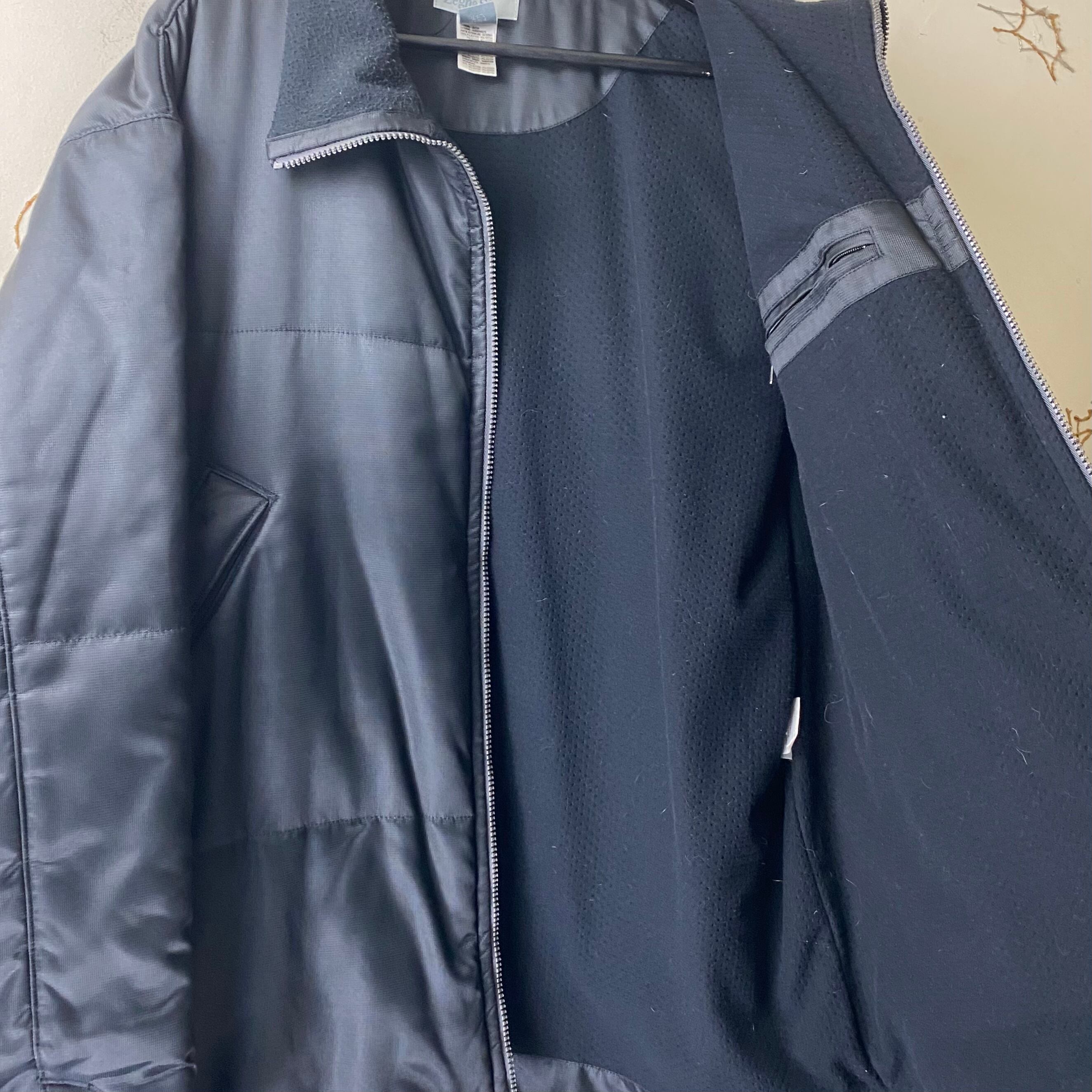 Zegna Sport ゼニアスポーツ ブルゾン S コットン BLK 古着の販売・通販なら