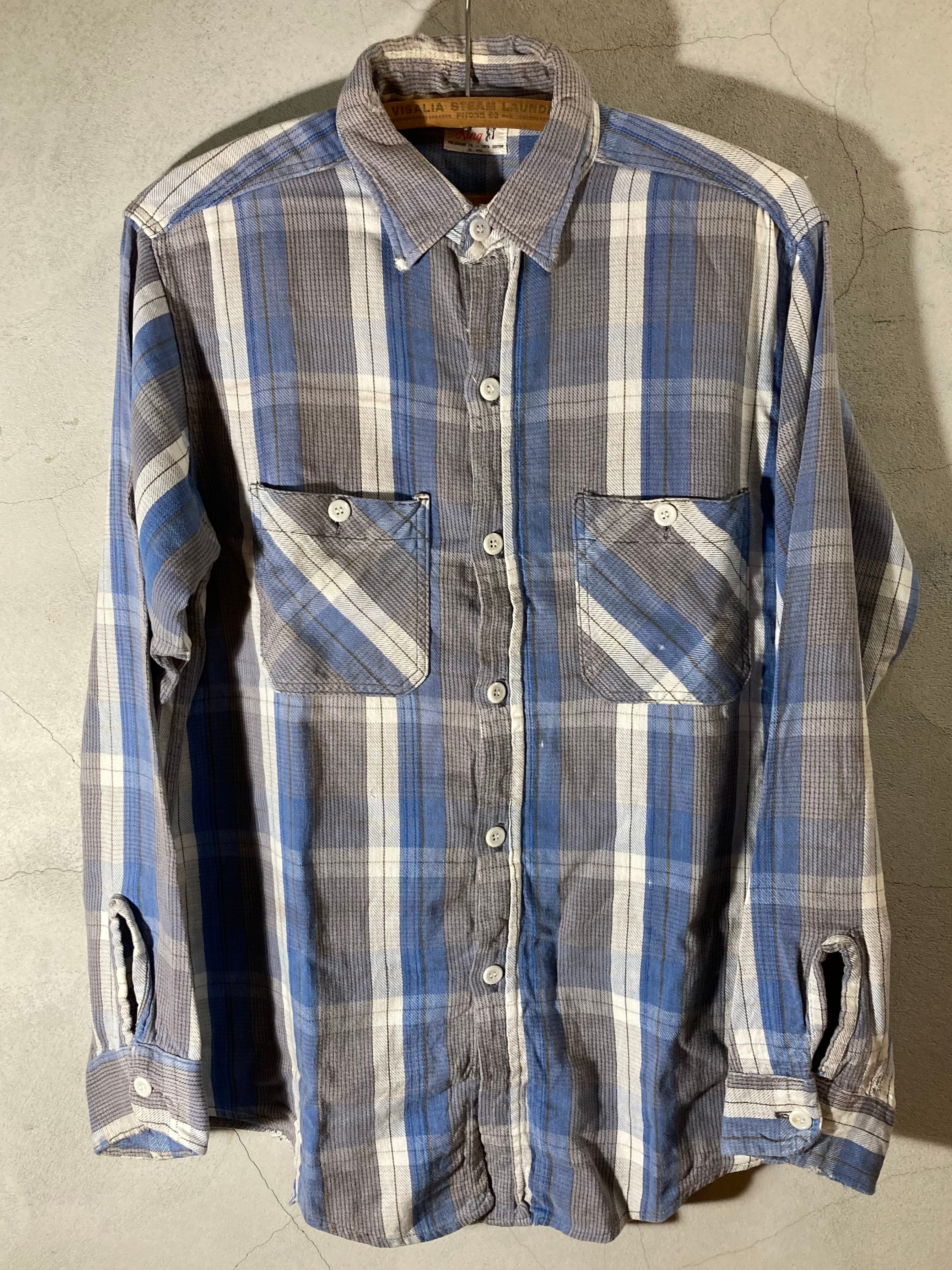 VINTAGE FLANNEL SHIT (beady clothing)