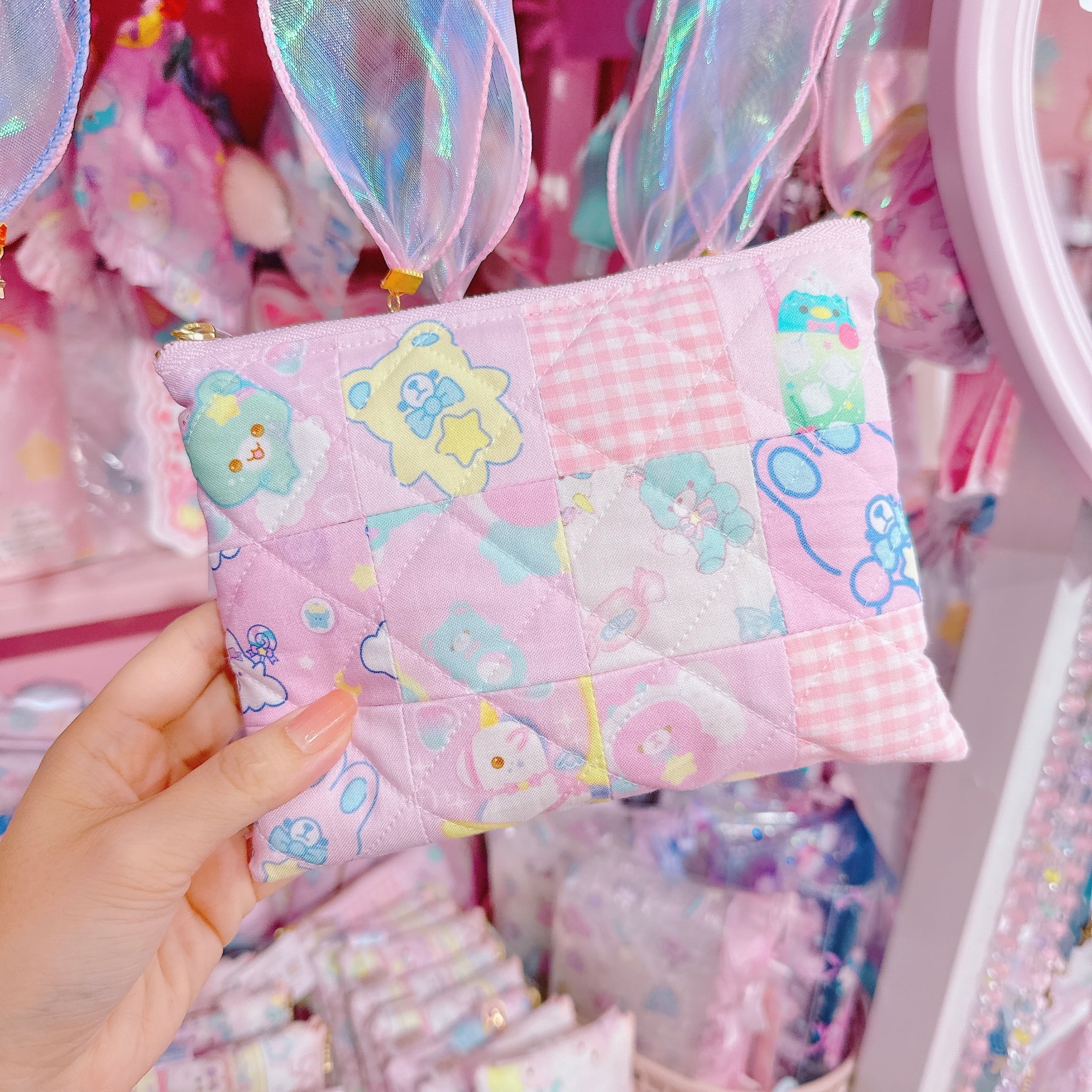 【M7】66-30パッチワークポーチ大