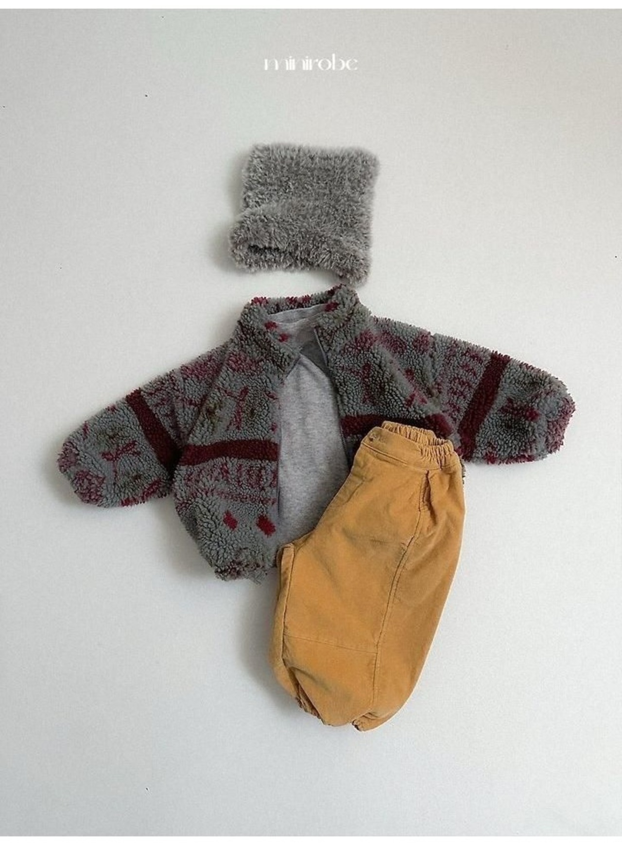 〖取寄〗韓国子供服 / 26winter / minirobe / ウィンターピーチジョガーパンツ / キッズ *S~XL*
