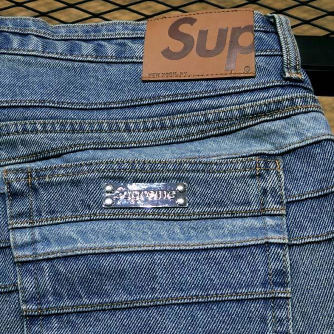 SUPREME 22AW LAYERED JEAN サイズ34インチ シュプリーム レイヤード 