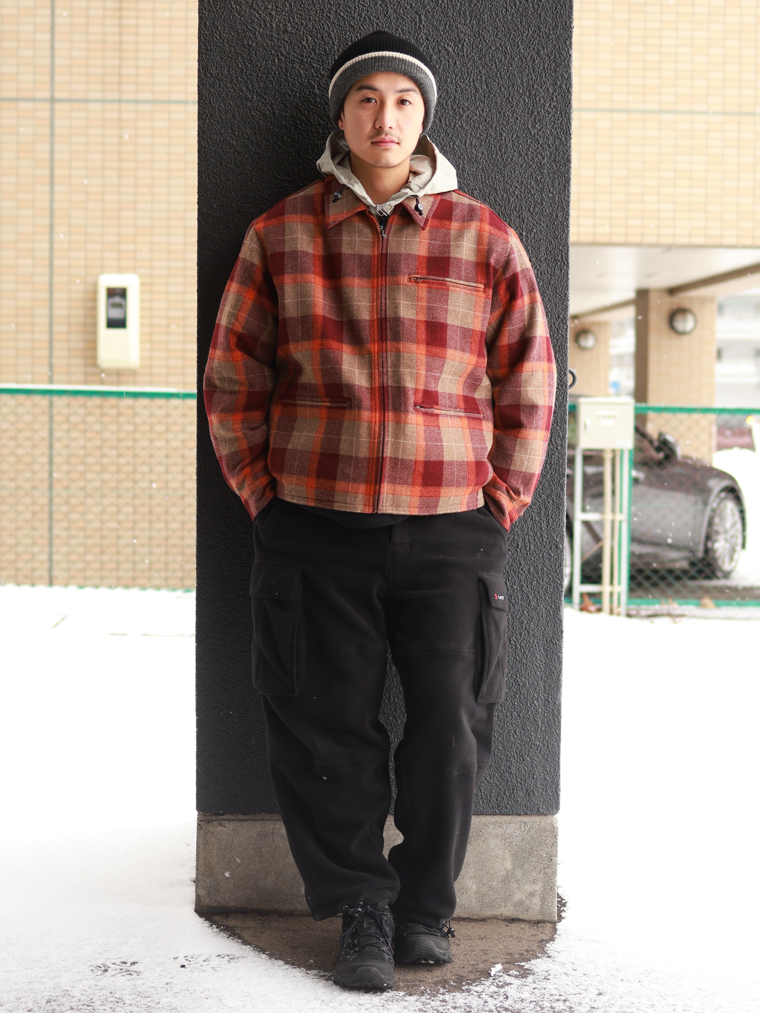 PWA REFINEWOOL CHK DRIZZLER | STORE™️