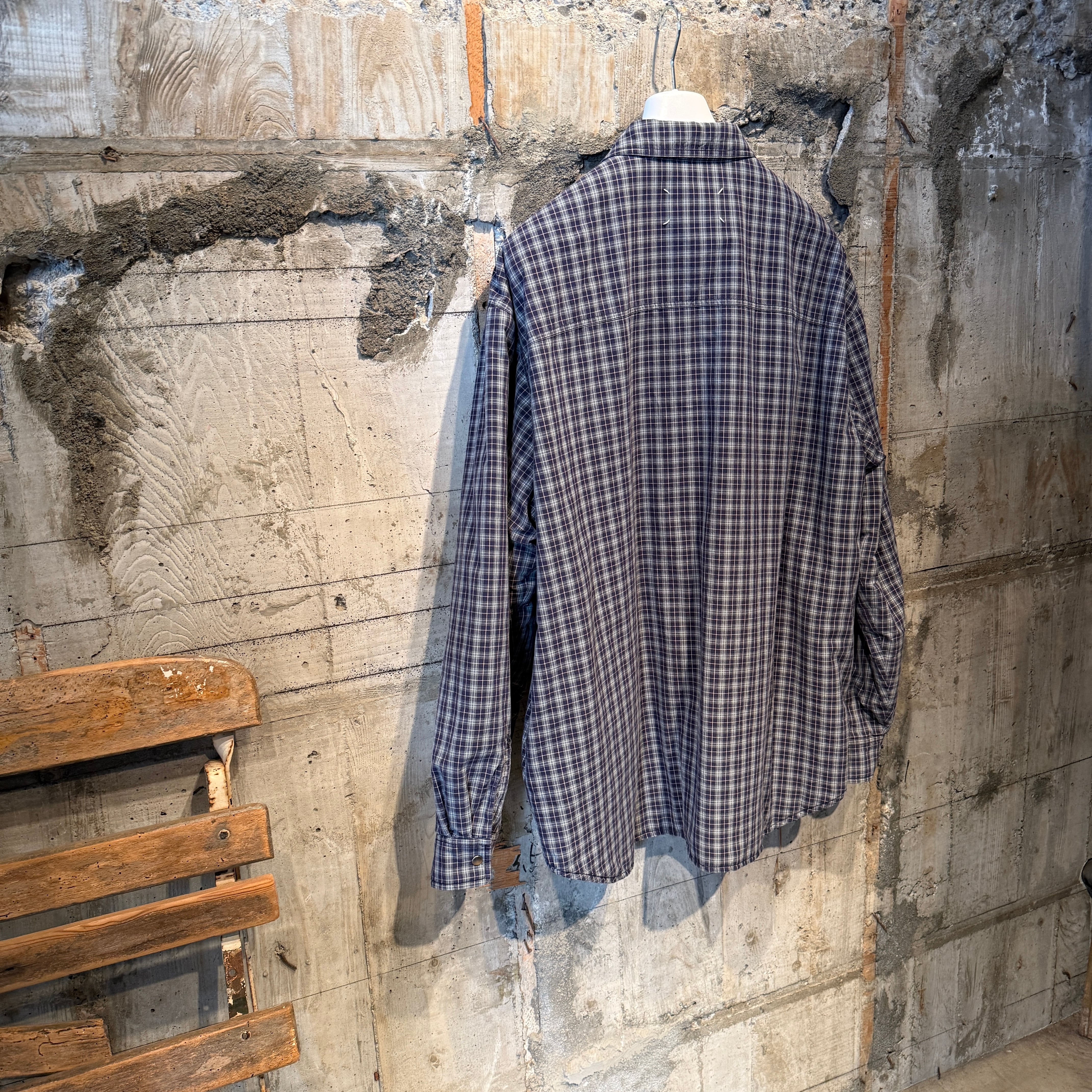 R*‬様 maison margiela パデットシャツ Maison Margiela【メゾン マルジェラ】リバーシブル パデッドシャツ