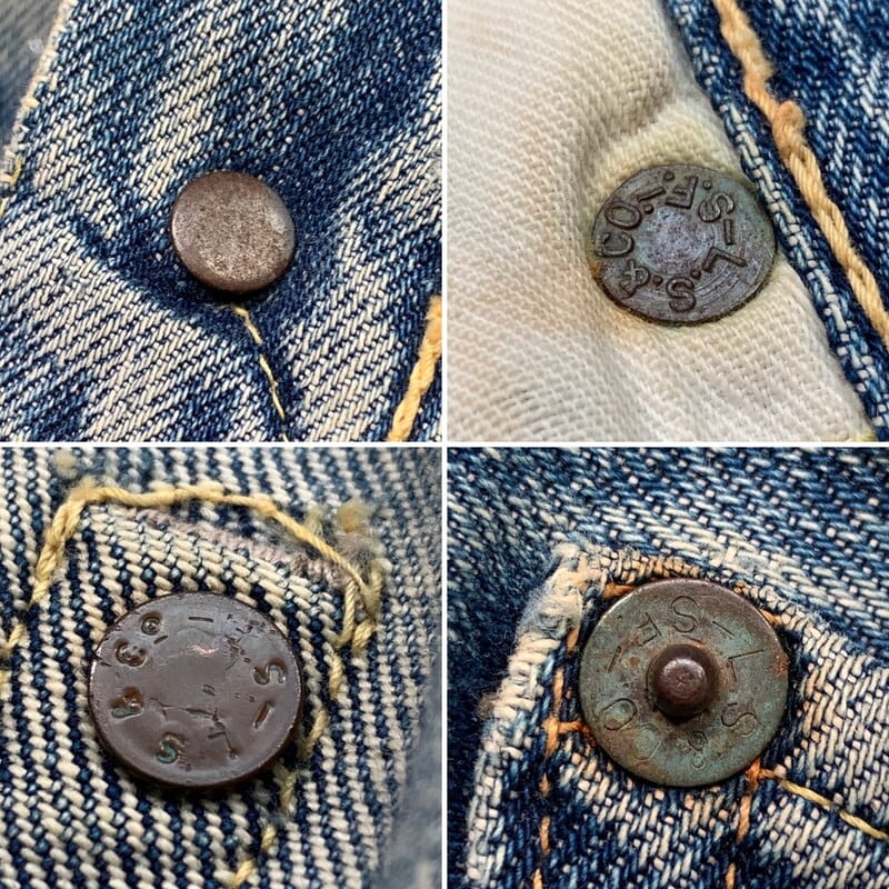 50's~ LEVI'S リーバイス 501XX デニムパンツ オリジナル 革 50's~ LEVI'S リーバイス 501XX デニムパンツ オリジナル 革
