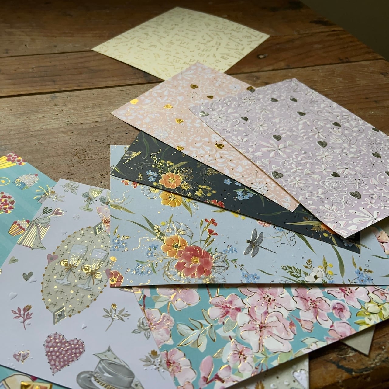 デザインペーパーシール】ランダム4種セット | Atelier d' Papier