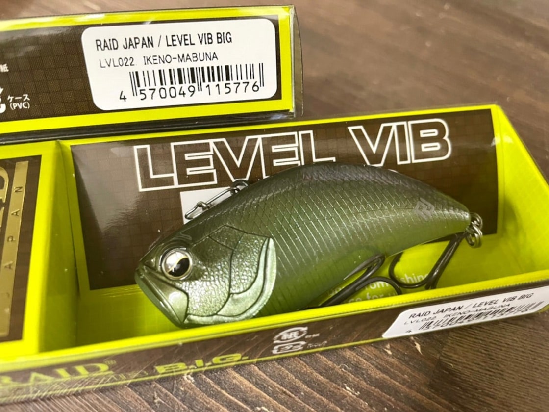 ダッジ レベルミノー レベルバイブビッグ Amazon | レイドジャパン レベルバイブ B.I.G. (LVL001