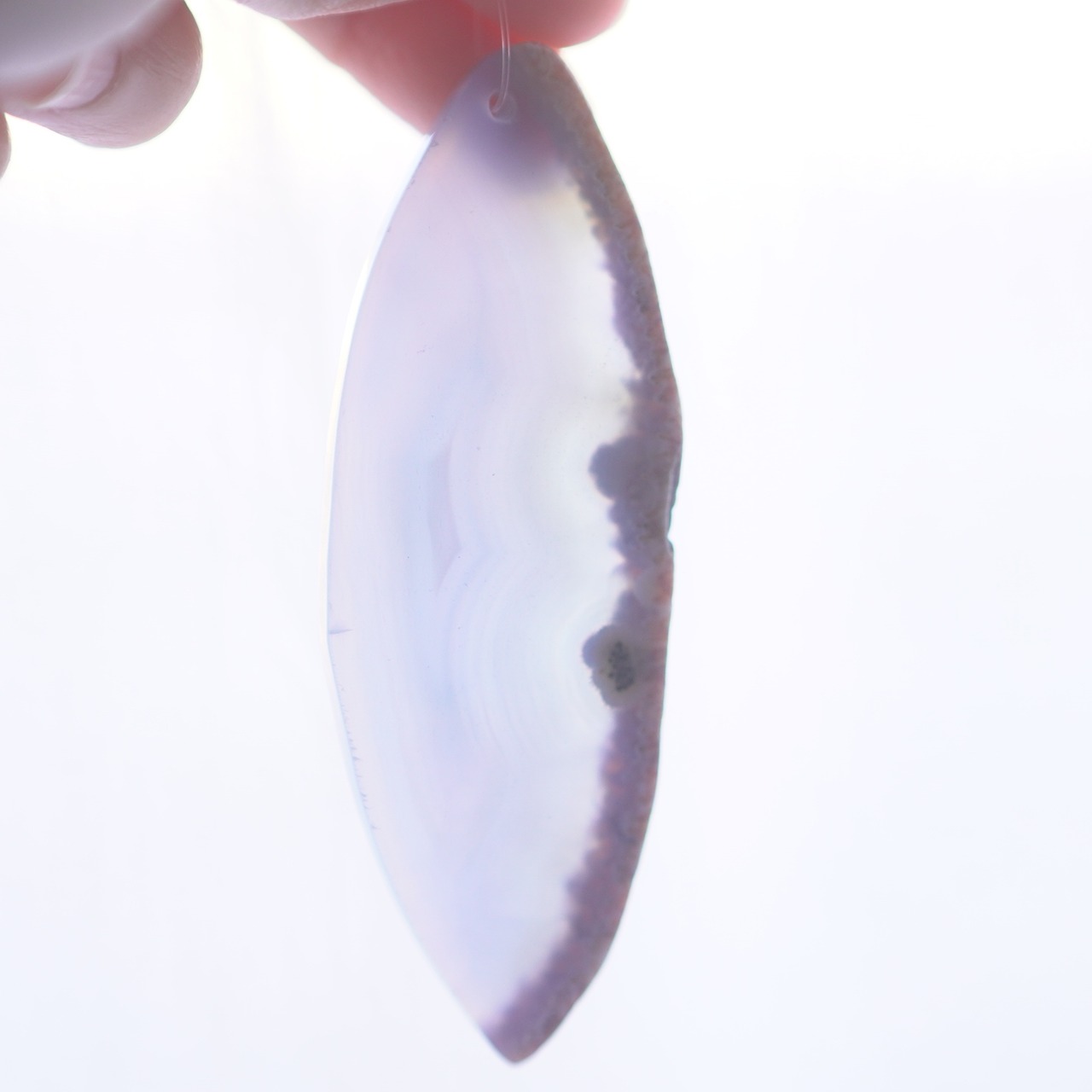 Ice Water 07 - アゲートヒーリングチャイム / Agate Sun Catcher Wind Chime 347