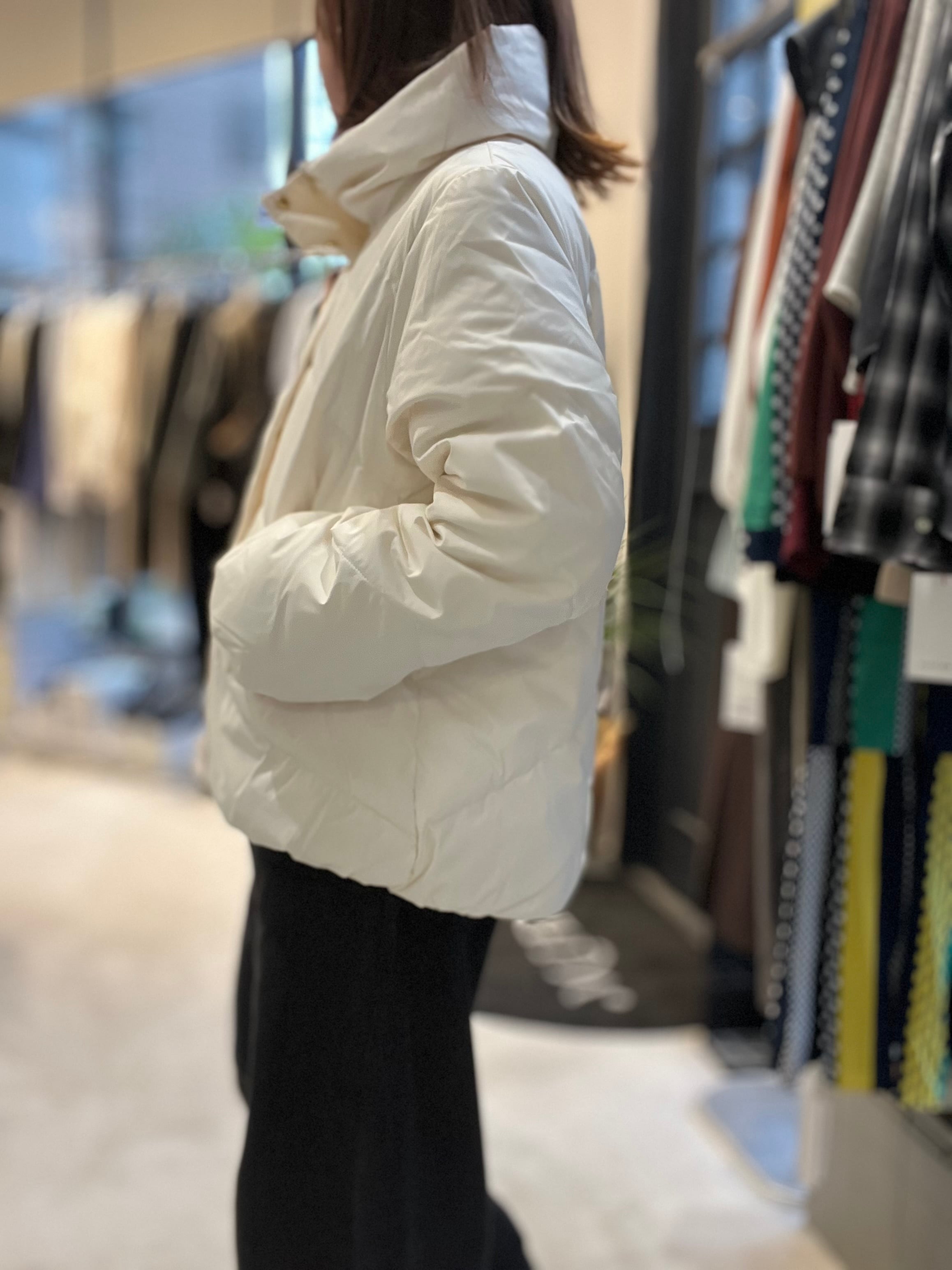 【SELECT】ボリュームカラーダウンジャケット