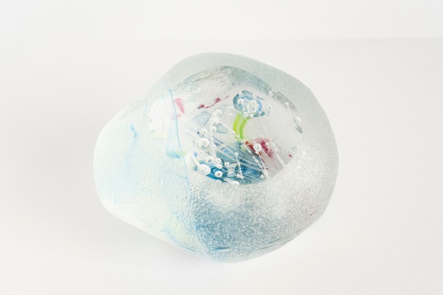 一輪挿「みなも」小　輪島 明子 作