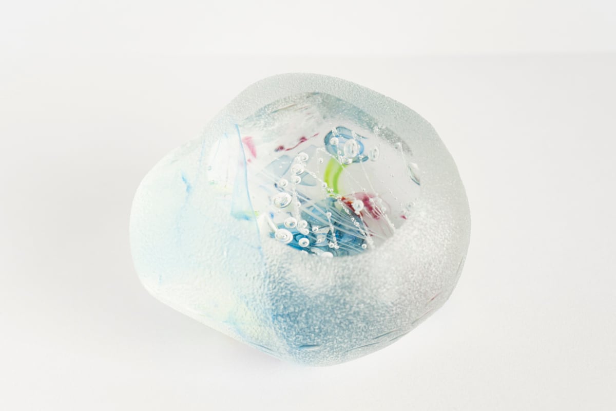 オーナメント「雫石」1　輪島 明子 作