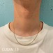 10k Gold chain necklace - Cuban link (18inch)