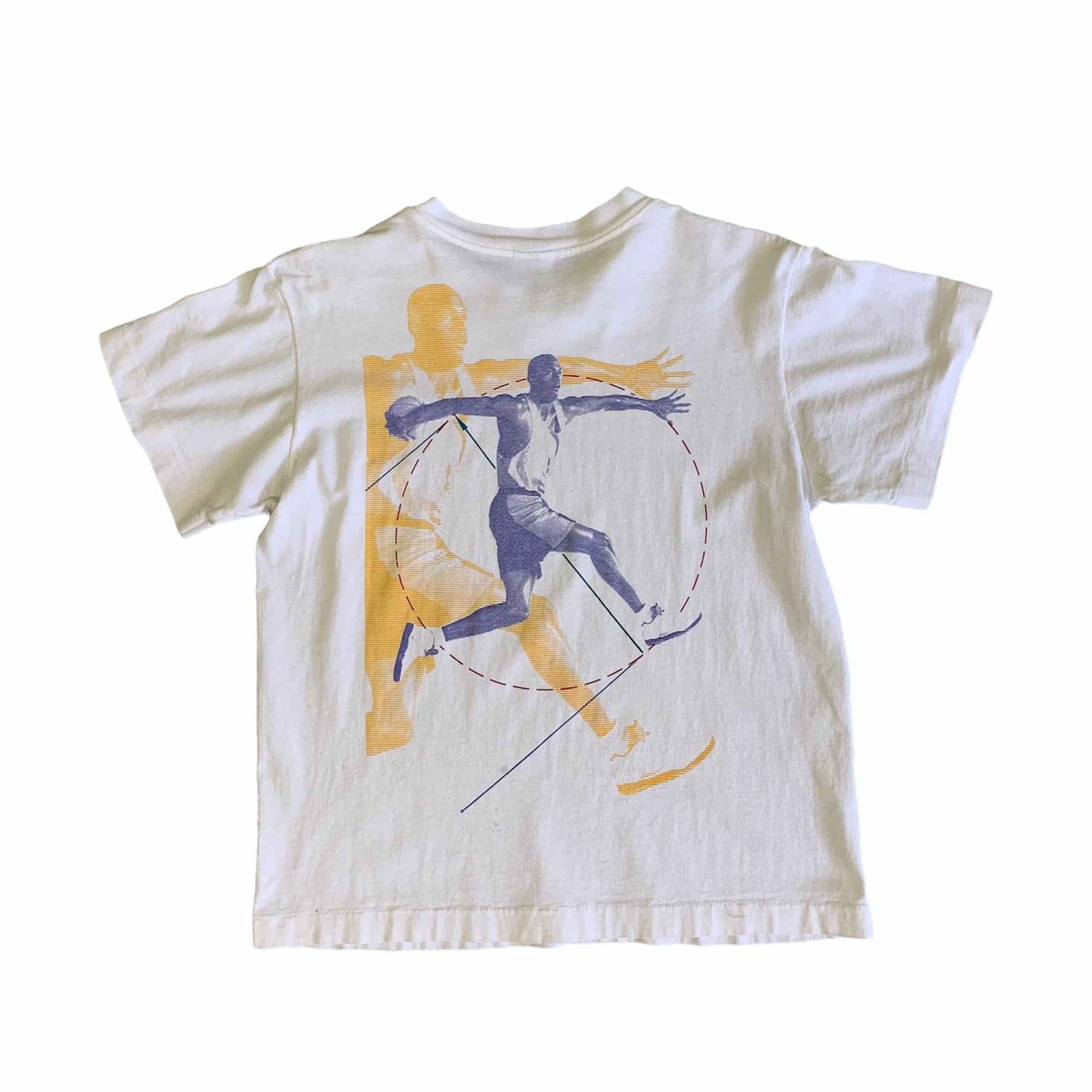 【激レア】90s 銀タグ NIKE JORDAN ビッグプリントTシャツ