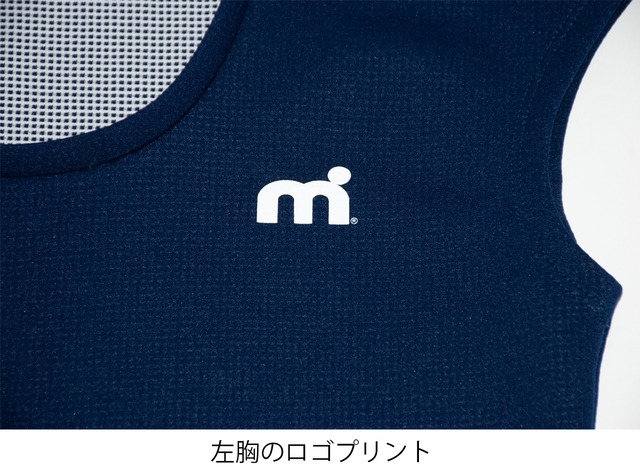 ウィメンズHP-DRY フレンチ T -m dot- NAVY