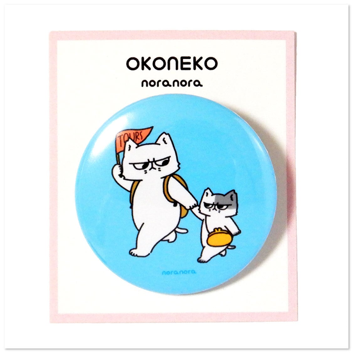 缶バッジ 全6種 | okoneko