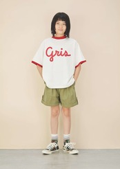 〈 GRIS 24SS 〉 Ringer Tee "Tシャツ" / White / size M