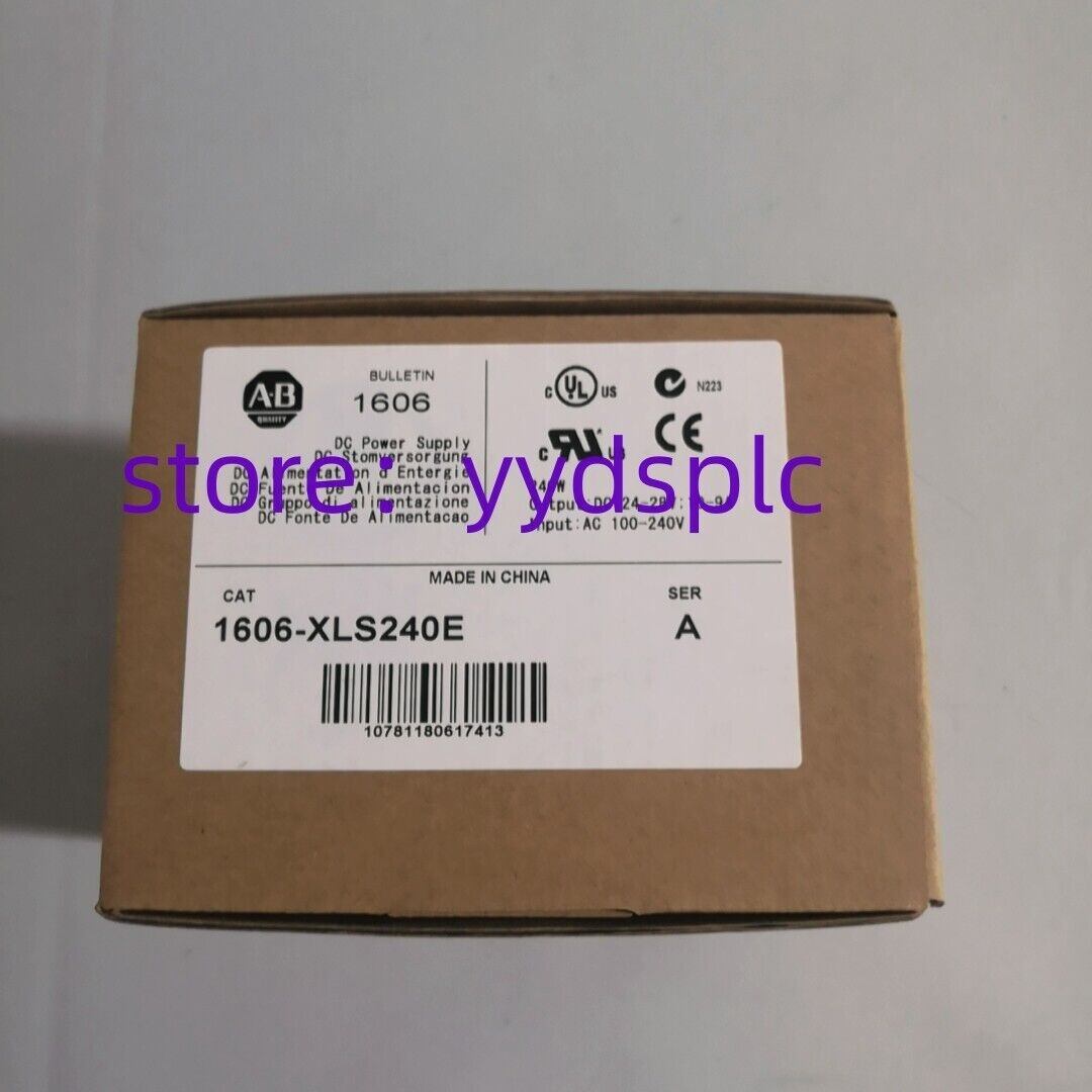 NEW Allen-Bradley 1606-XLS240E SER A Power Supply 100-240 VAC 240W