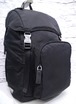 【定価38万/現行品】PRADA プラダ 2VZ135 Re-Nylon メンズ ユニセックス ナイロン x サフィアーノレザー バックパック リュックサック 黒