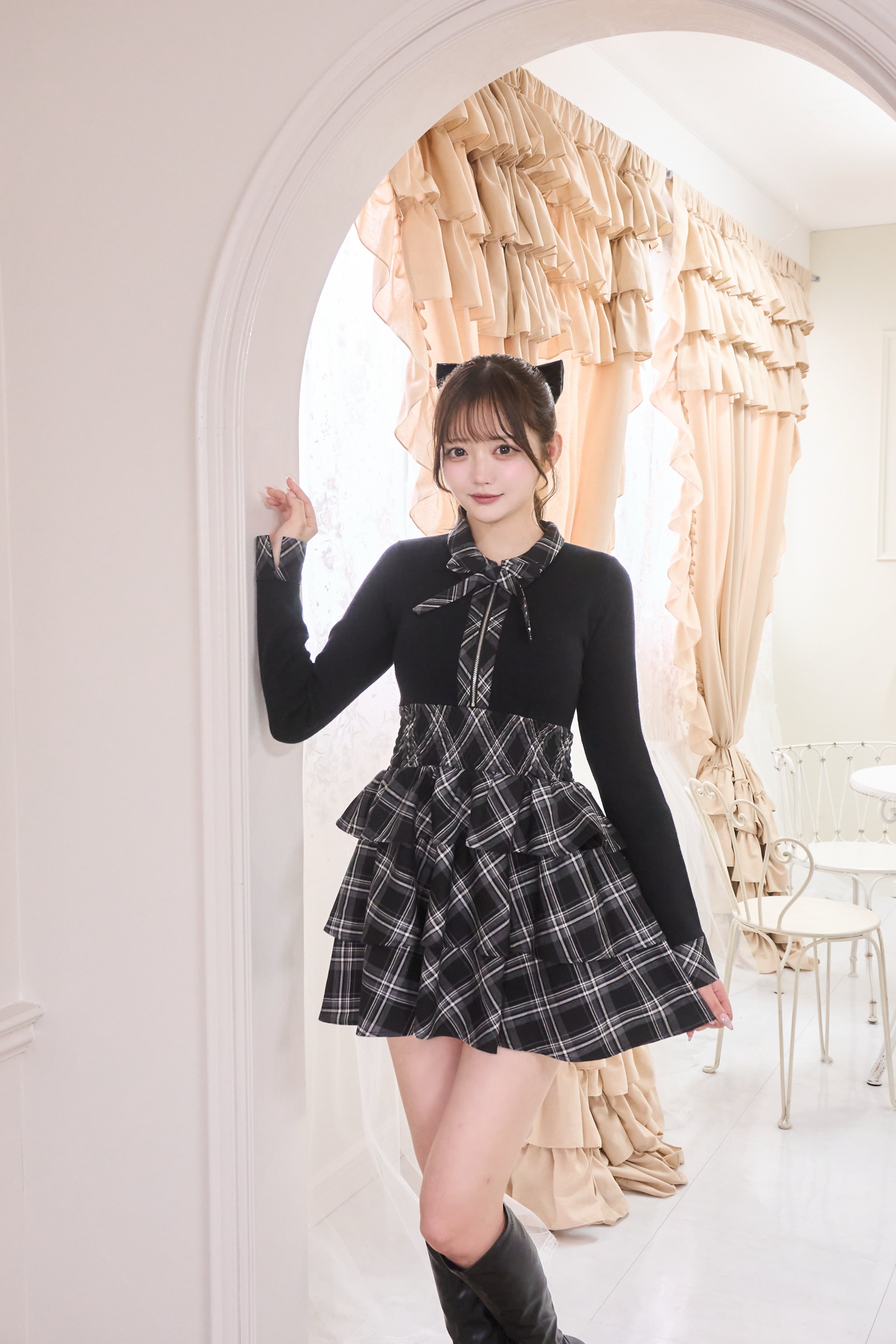 papillonner check tiered op | meltie