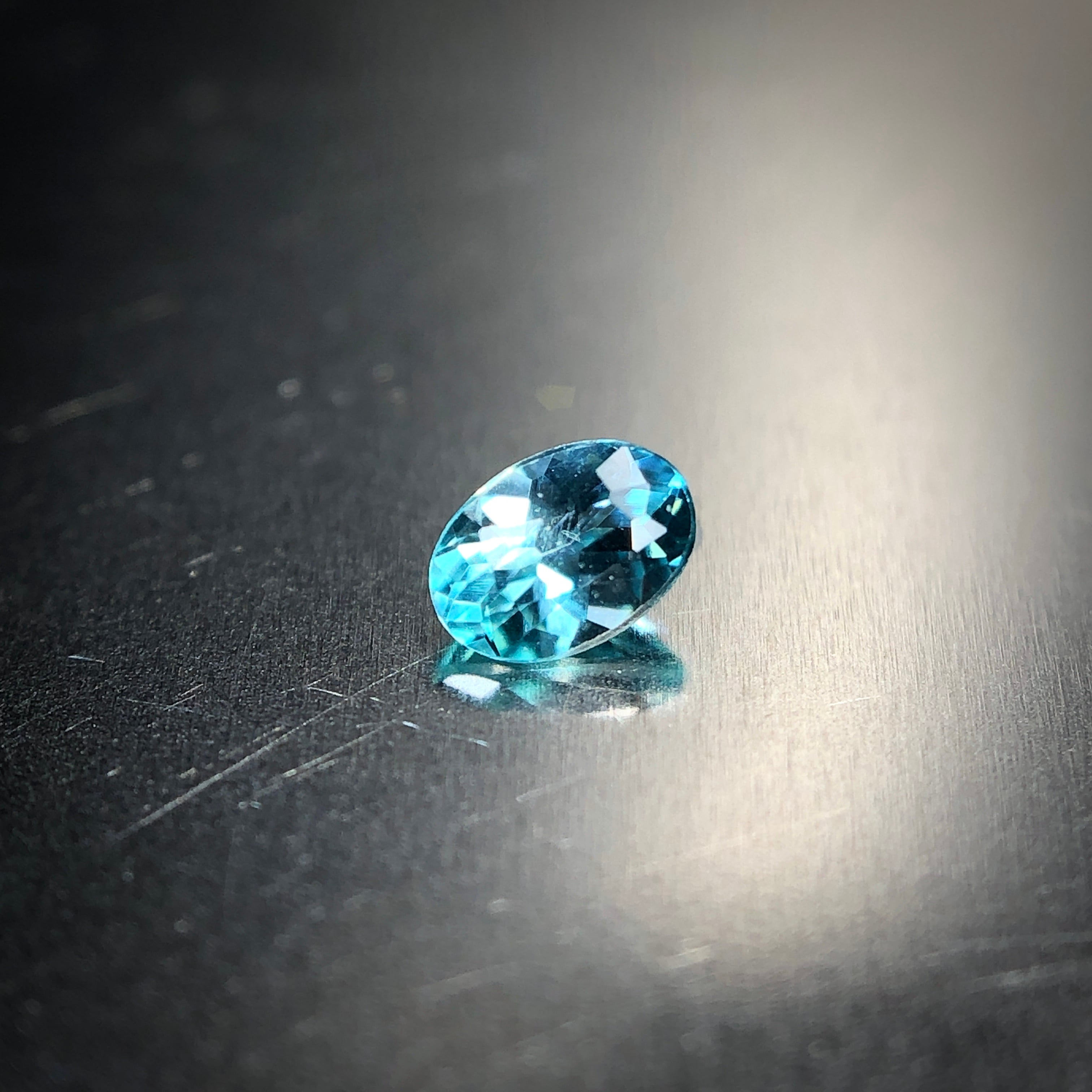 グランディディエライト 唯一無二の青色 0.07ct 希少石 天然 グランディディエライト