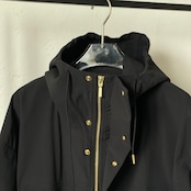 【受注予約:9月下旬入荷予定】裾ドロストマウンテンPK/ブラック