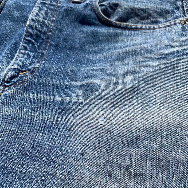 60's LEVI'S リーバイス 505 Big E デニム 刻印4 脇割 平行 60's LEVI'S リーバイス 505 Big E デニム 刻印4 脇割 平行