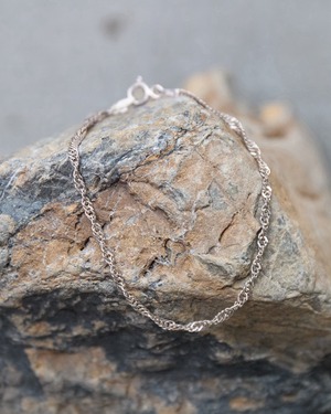 VINTAGE 925 SILVER CHAIN BRACELET