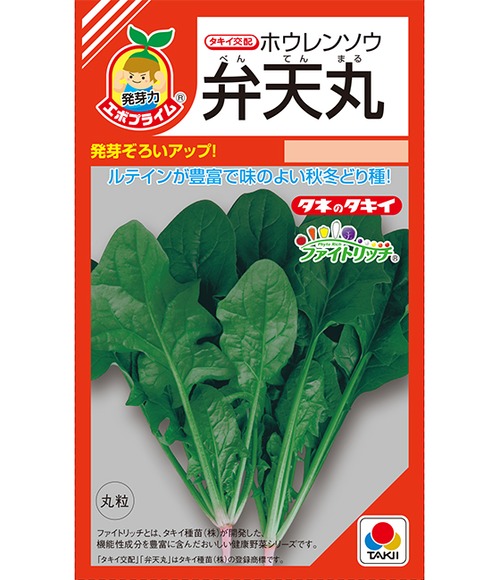 ホウレンソウ「弁天丸」（M３万粒） 画像
