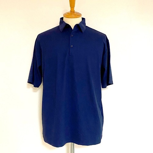 Tech Waffle Knit Polo Shirts　Navy