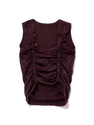 PERVERZE パーバーズ / Braid Tank-top ¥22,000-  / タンクトップ