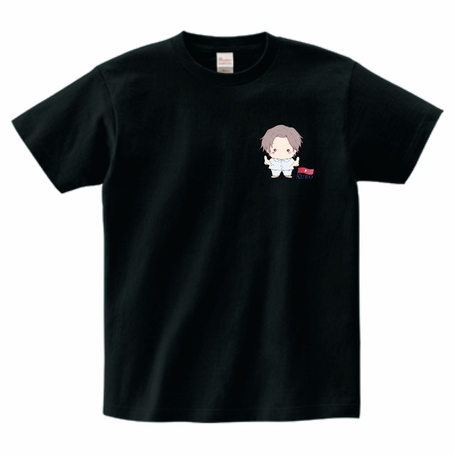クロ(シャツver.) - ヘビーウェイトTシャツ【ブラック】