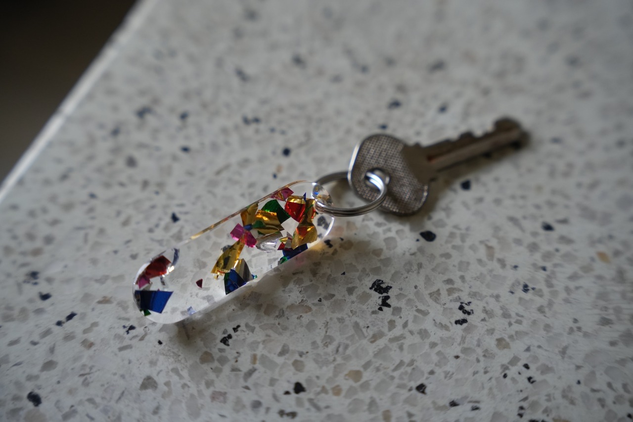 Acrylic Stick Tag「Party is over」
