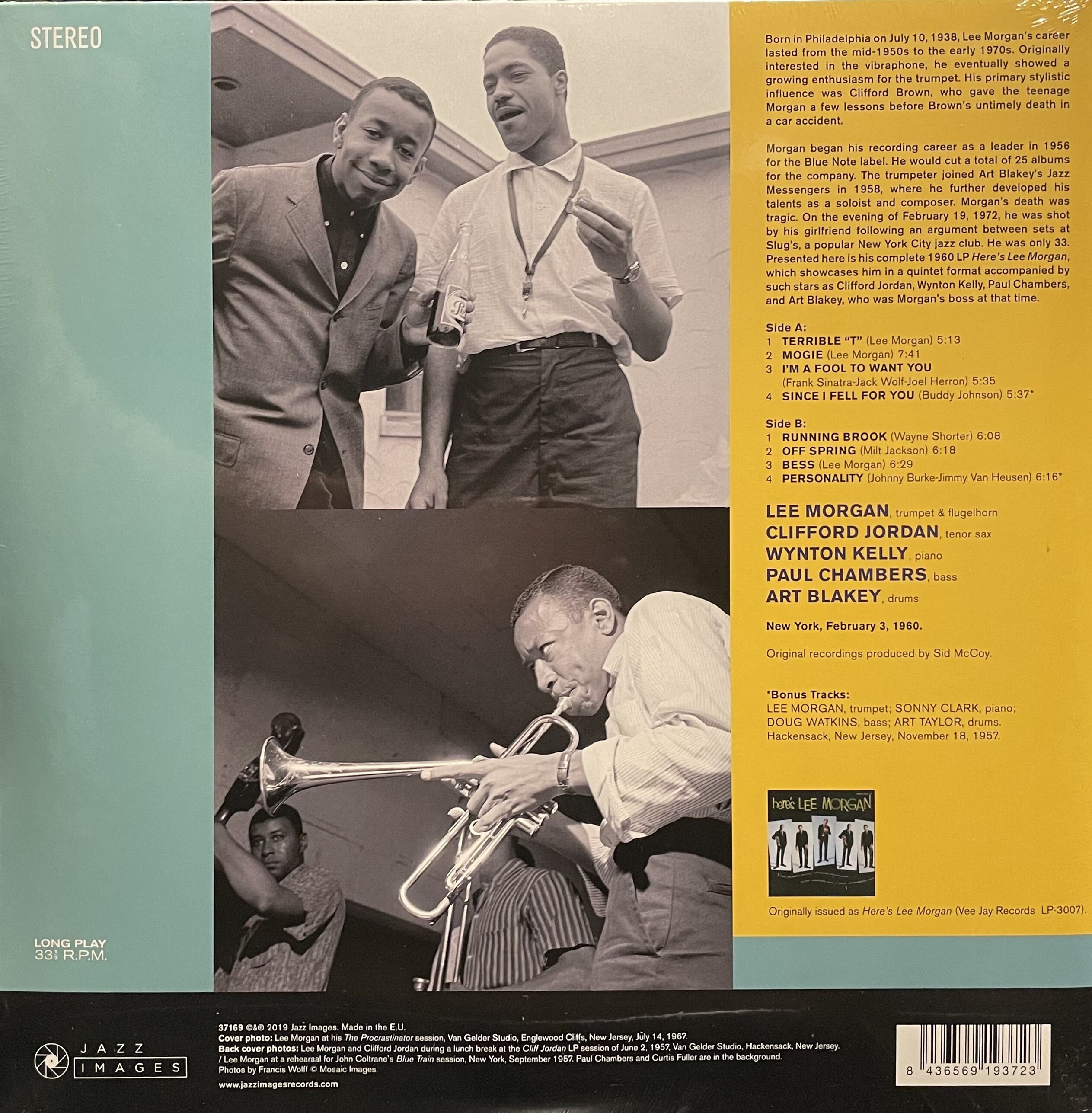 【新品LP】Here’S Lee Morgan