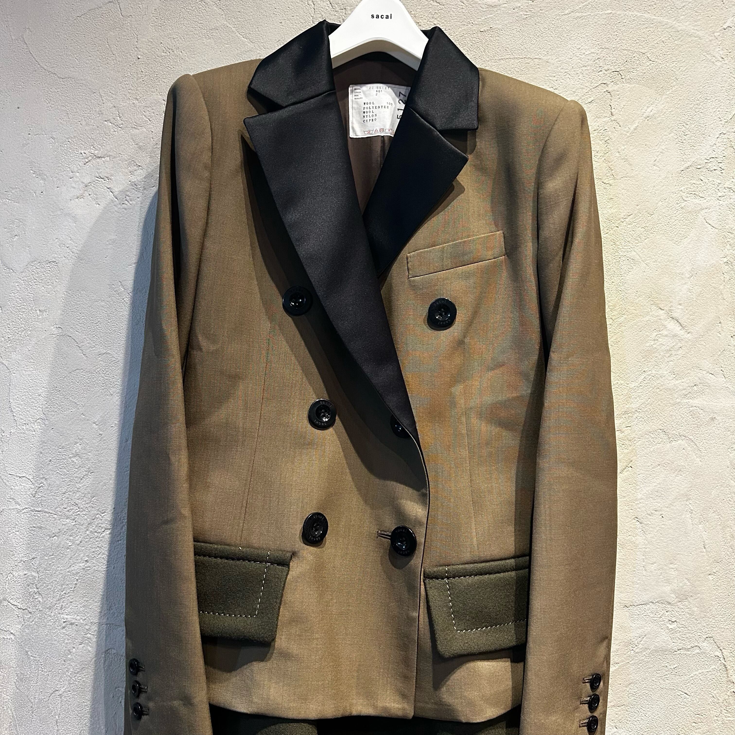 sacai サカイ 20AW ス―チングコート 20-05127 ハンガー・ガーメント  