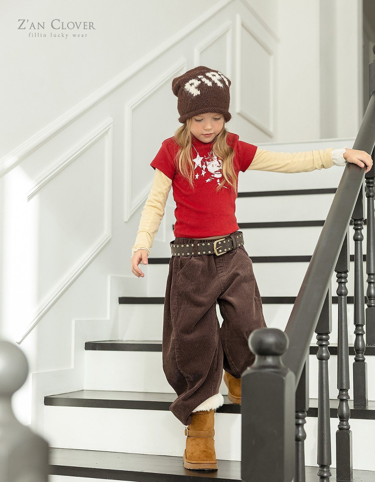 ZAN CLOVER［取寄］corduroy D line pants 26winter