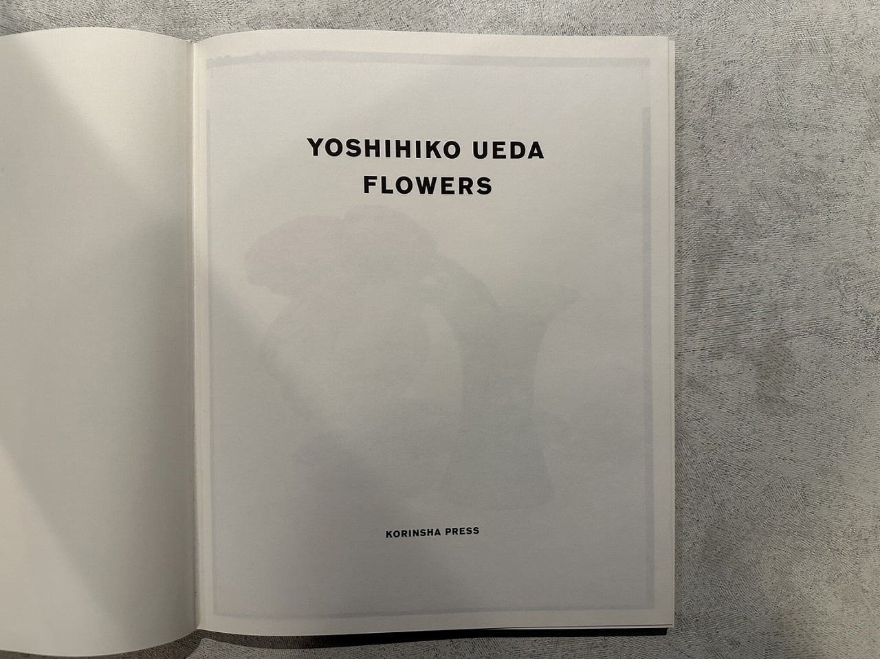 上田義彦写真集「Flowers」 伊藤俊治 光琳社 1997年初版 【公式通販】