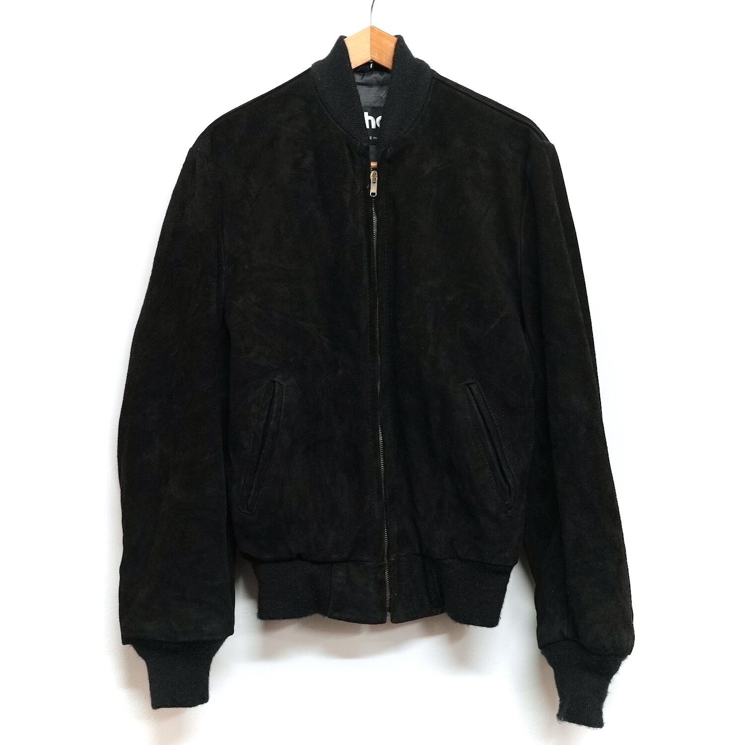 3982 Schott スエード レザー ボンバージャケット MADE IN 3982 Schott スエード レザー ボンバージャケット MADE IN