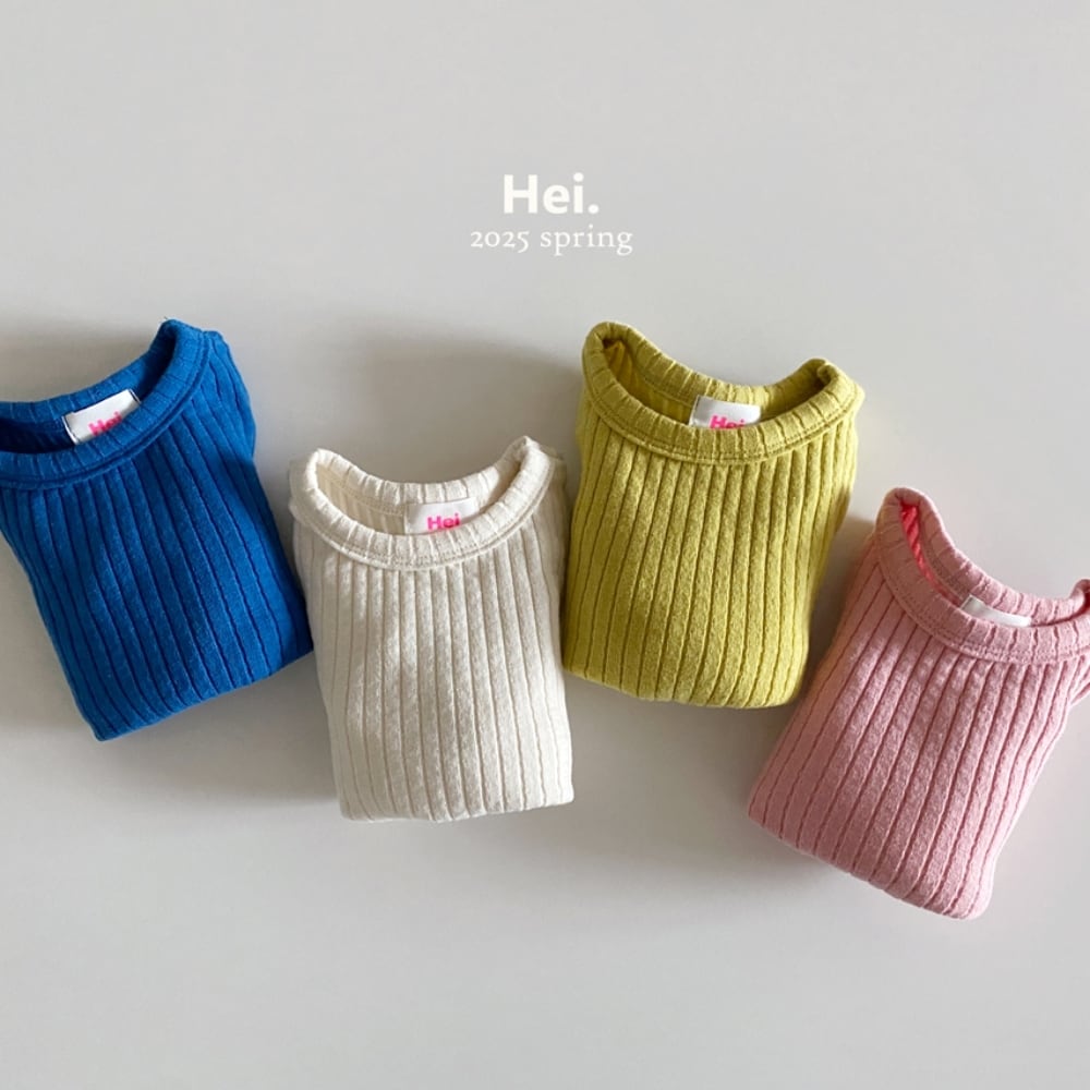 «sold out»ブルー XS(85~93cm サイズ)«Hei» ココリブトップス 4colors