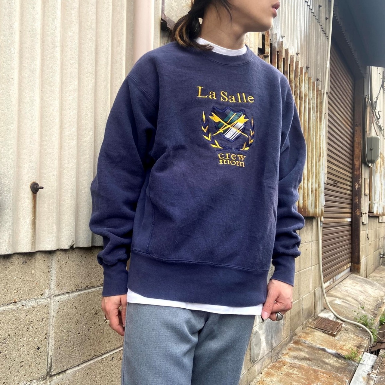 90年代 Lee リー リバースウィーブタイプ ヘビーウェイト ロゴ刺繍 