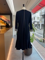 BORDERS at BALCONY PEPLUM DRESS