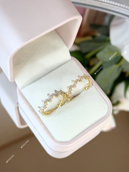 Butterfly Crown Ring