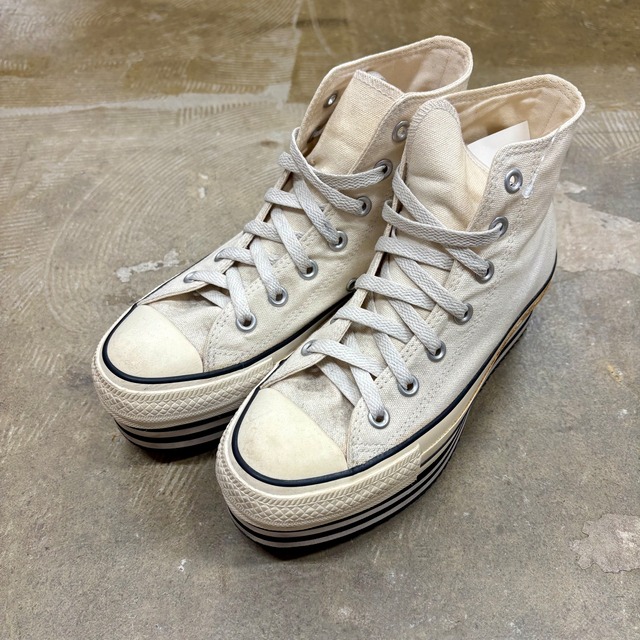 USED CONVERSE ALL STAR chunkyline high sneaker (24cm)