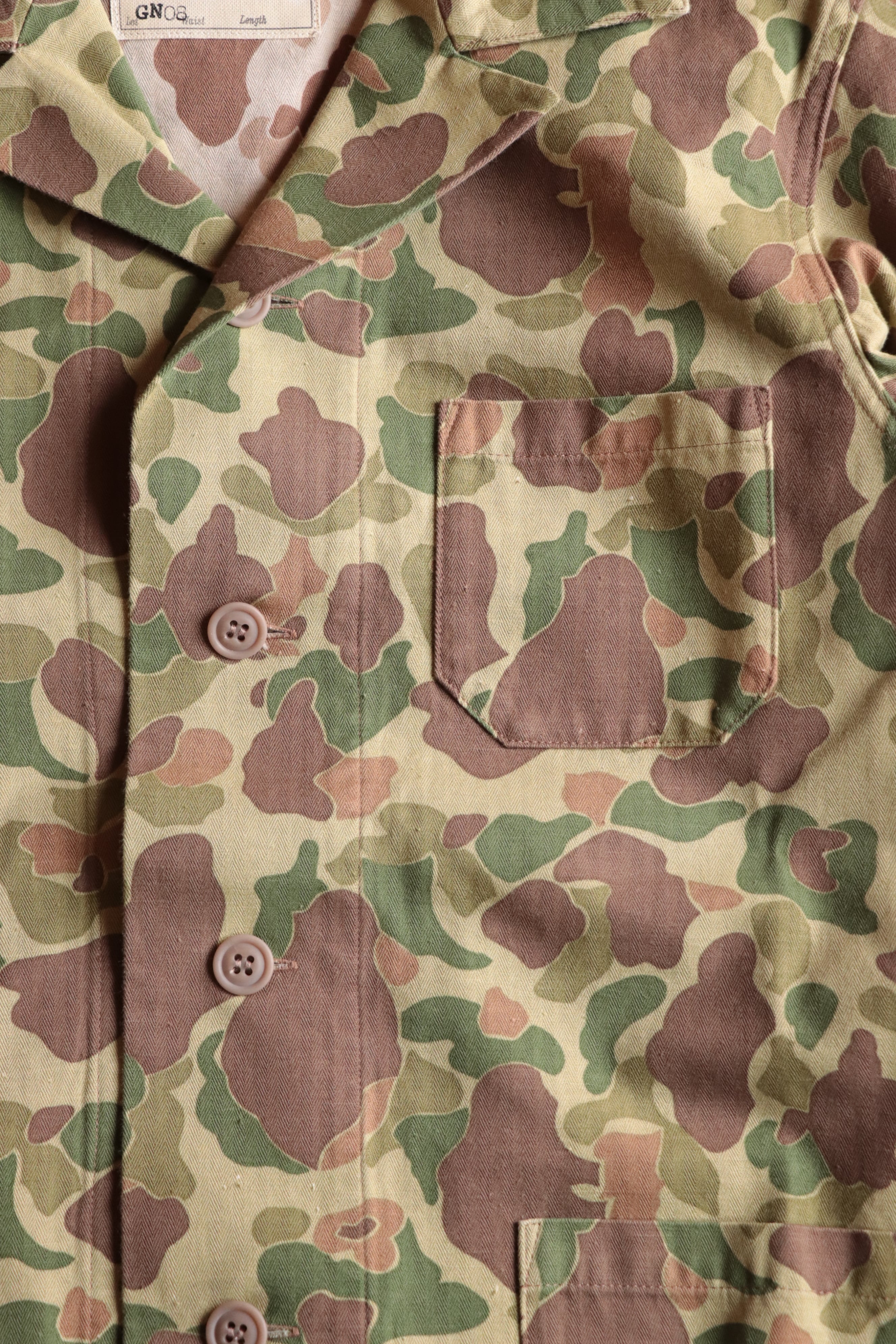 GYPSY & SONS/ジプシーアンドサンズ SLEEPING FROGSKIN CAMO SHIRTS JK