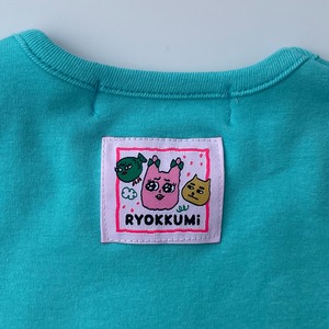 [受注生産] FACE SLIM T - Turquoise