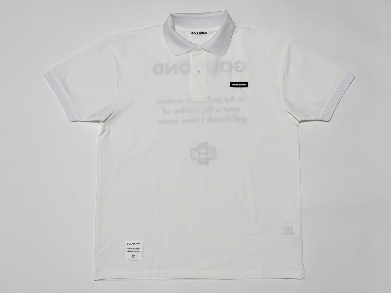 GOLF BOND CLUB IN THE END UL DRA POLO WHITE
