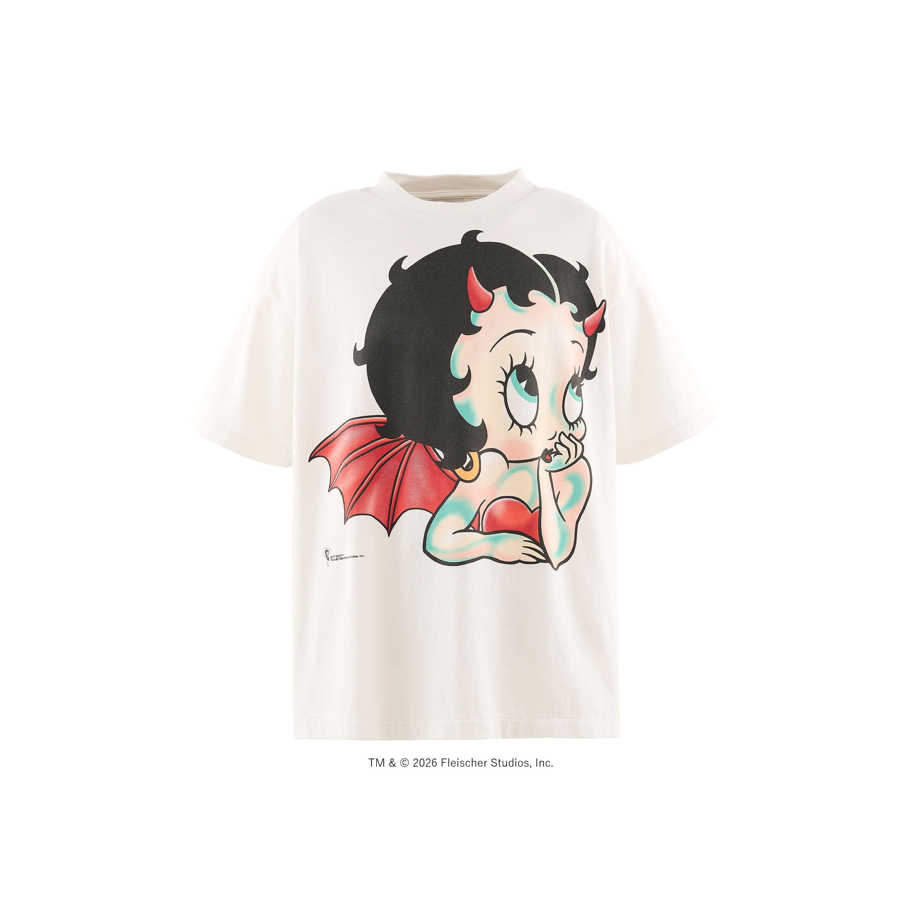 【新品未使用】SAINT MXXXXXX セントマイケル ベティ Tシャツ SAINT Mxxxxxx/Betty Boop™ (セント マイケル/ベティーブープ) 【SM